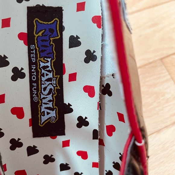 Brand New Funtasma heels faux leather with suit patterns- size 10. - Picture 7 of 7